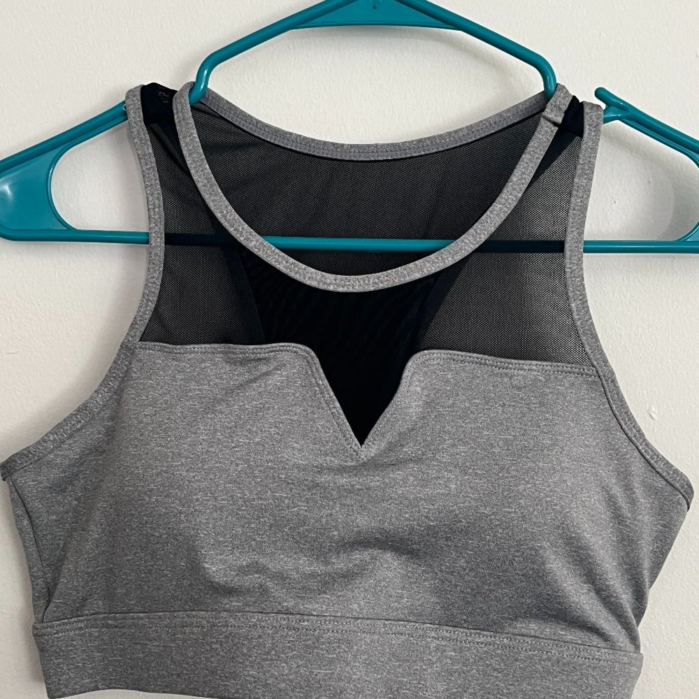 BCBG Maxazaria Sports Bra - L - Grey
